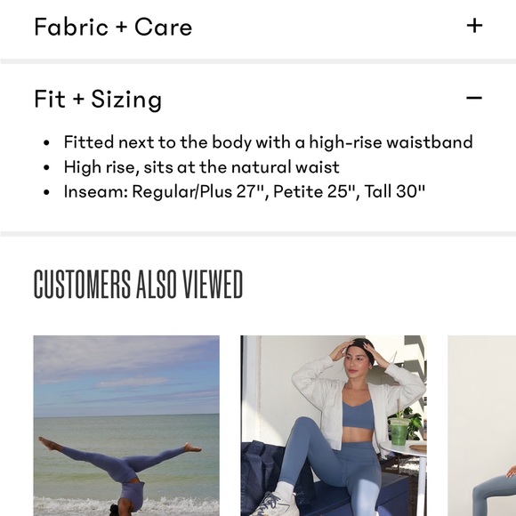 Athleta Salutation Stash Tight With Pockets - Picture 5 of 5